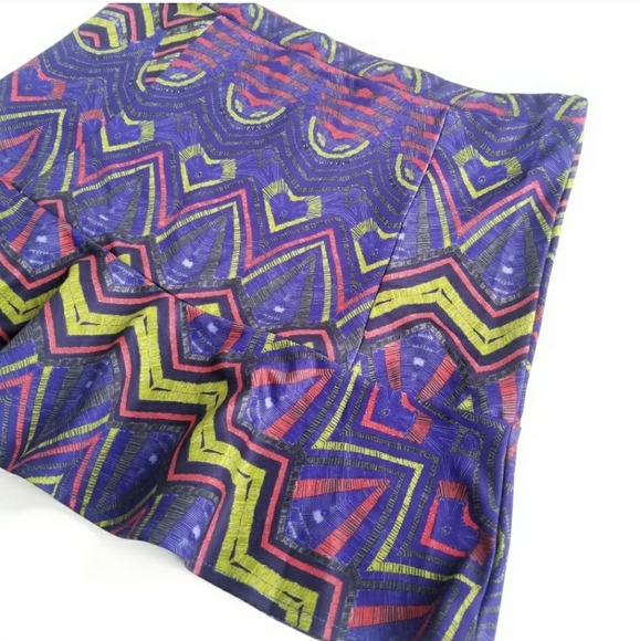 new ASOS River Island Skirt Blue Print Plus Size - Picture 5 of 6